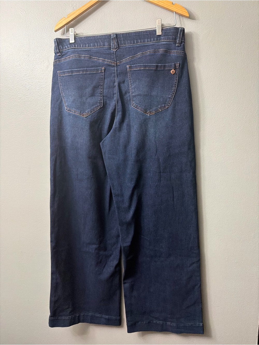 democracy absolution wide Leg Women's Jeans - Blue 14 - Picture 7 of 8